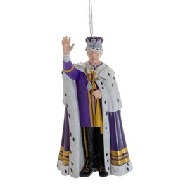 King Charles Christmas Ornament