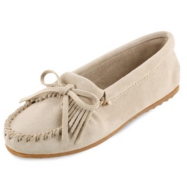 Minnetonka Women's Kilty Stone Moccasin 8.5 W US