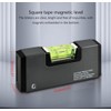 Portable Mini Level Kit Bubble Pocket Level Tape with Magnetic