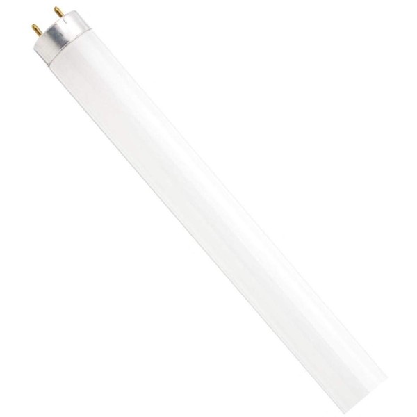 LEDVANCE 22137 White, Sylvania 24" 17W T8 Linear Fluorescent Lamp, 1270 Lumen, 4100K Cool, Dimmable, 1 Pack