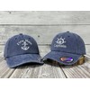 Shenbors Captain and First Mate Caps, Navy & Navy Baseball