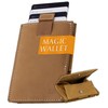GARZINI Magic Wallet, RFID Wallet for Men, Genuine Leather with