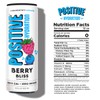 Positive Hydration Berry Bliss | 12-oz Cans (12-Pack) | Zero-Calorie