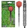 Warrior Taiaha Steel Tip Dart Set-90% Tungsten Barrels-21gm