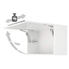 Gedotec Flap Holder High Folding Fitting Black Flap Fitting Maxi