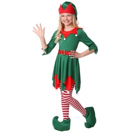 Girl's Santa's Helper Costume X-Small