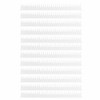 12Pcs Outdoor Plastic Anti Bird Spike Strips Repellent Defender for