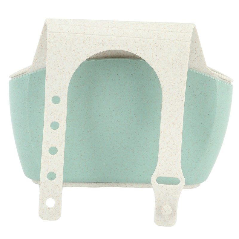 4Pcs Sink Sponge Holder PP 2 Layer Adjustable Strap Soap