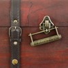 HMF Antique Chinese Combination Padlock | Letters | 8 x