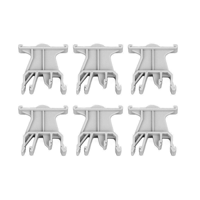100pcs Terminal Marker Carrier 35mm DIN Rail Installation Universal UK