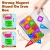 Magnetic Building Blocks 42 Pieces Mini Magnetic Building Blocks Travel