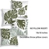 ZAWAZZA Green Throw Pillows for Couch Bed Decorative Throw Pillow