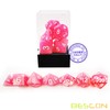 Bescon Moonstone Dice Set Peachy, Bescon Polyhedral RPG Dice Set