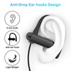AIAUXAI Wired Over Ear Earbuds with Ear Hooks Mic for
