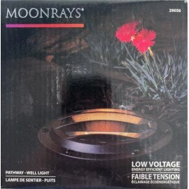 Moonrays Fusion 29056 MOONRAYS METAL WELL LIGHT Black LED Low Voltage