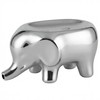 Queen-b Soap Dish Drainer Elephant Shape Soap Stand Ceramic Stylish