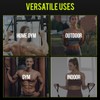 Slim Panda Resistance Band Handle Heavy Duty Cable Machine Attachment,
