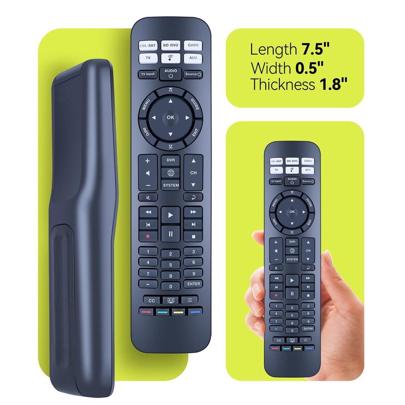 RYQIF URC-15s Remote Control for Bose CineMate 520, 220, 130,