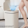 12L Automatic Trash Can Waterproof Touchless Motion Sensor Trash Can