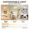 VOLISUN Ceiling Fan with Light, 42 inch Ceiling Fan with