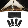 Tent Fasteners Clips, 10Pcs Sturdy Plastic Canopy Tarp Clips Heavy