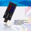 USB Tester High Accuracy Dual Display USB Multimeter for Voltage