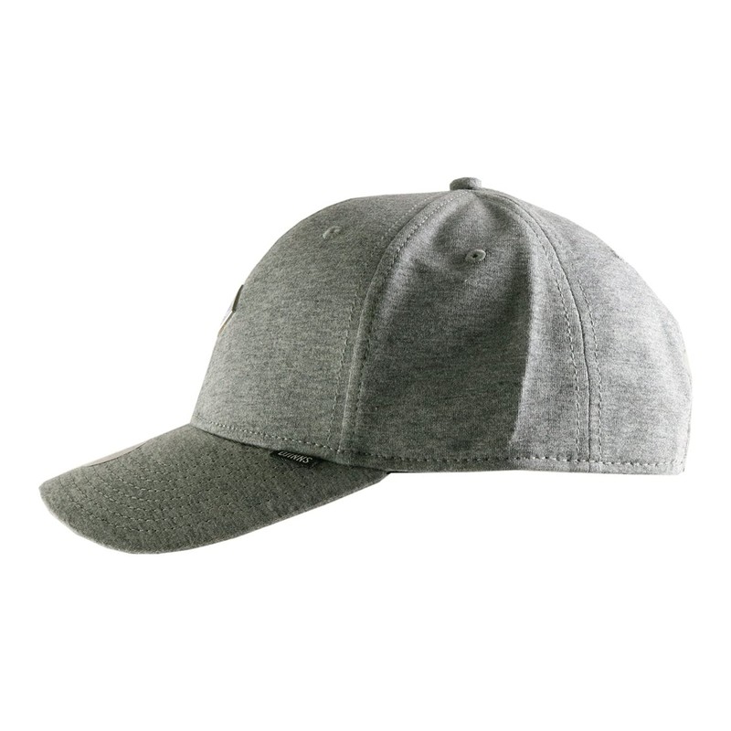 Djinns Heather Plate Truefit 6p Curved Snapback Cap, heather grey,