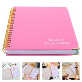 Tofficu Convenient Spiral Notebook Minimalist Lined Journal for Students Travelers and Teachers Compact Design for Notes and Planning Cherry Blossom