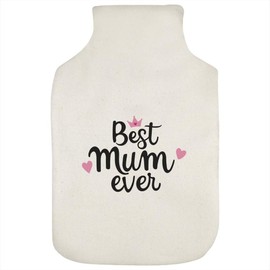 'Best Mum Ever' Hot Water Bottle Cover (HW00033611)