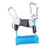 Walfront Diving Strap Anti Lost Spring Coil Strap Safety Emergency