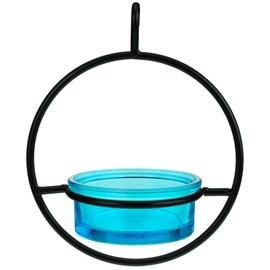 Mosaic Birds Hummble Basic Bird Feeder, M045-200-09, 3.4 Ounce Capacity, Aqua Blue, 1 Piece