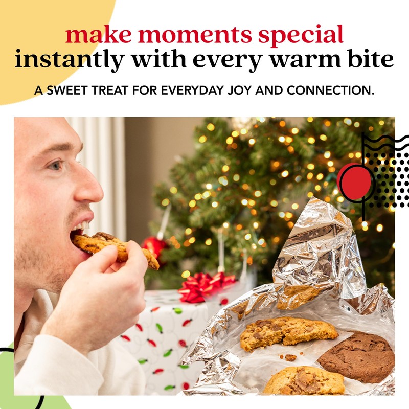 David's Cookies Assorted Fresh Baked Decadent Cookie Gift Tin –