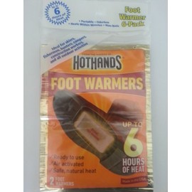 Foot Warm-Up Foot Warmers Up to 6 Hours of Heat Safe - No odor - Air-Activated