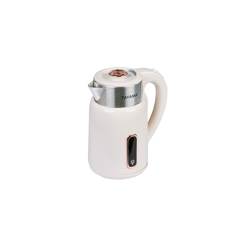Tayama Cool Touch Stainless Steel Electric Kettle 1.7L