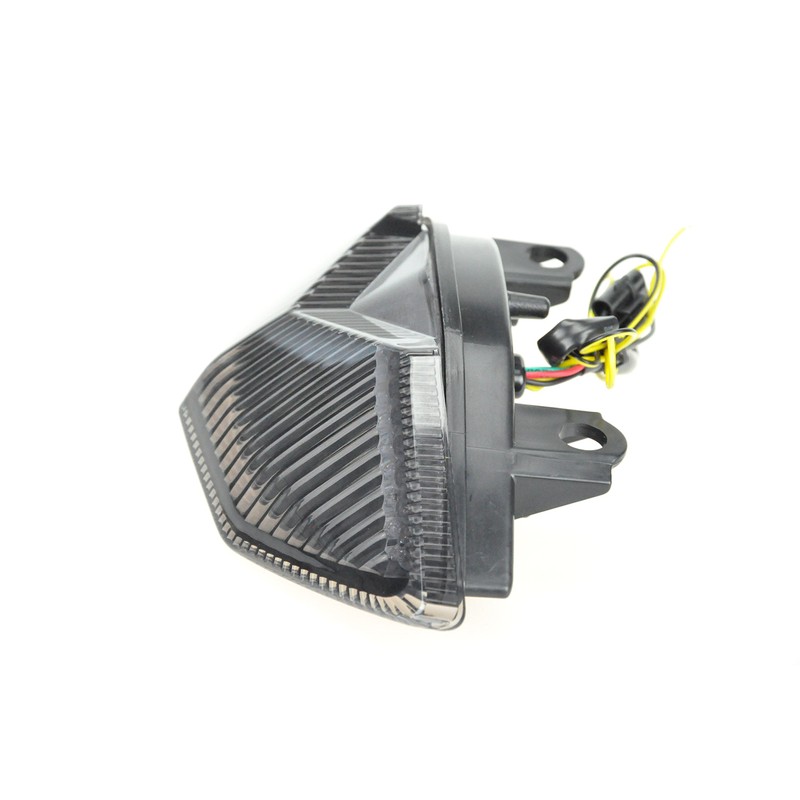 TOPZONE LED Brake Taillight Integrated Turn Signal For Kawasaki 2010-2014