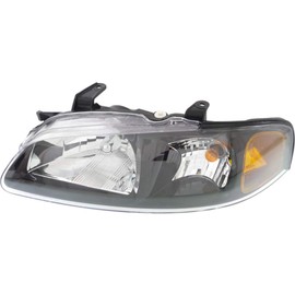 For Nissan Sentra SE-R/SE-R/SPEC V Model 2002 2003 Headlight Assembly W/Black Bezel Driver Side DOT Certified | NI2502141 | 26060-4Z625