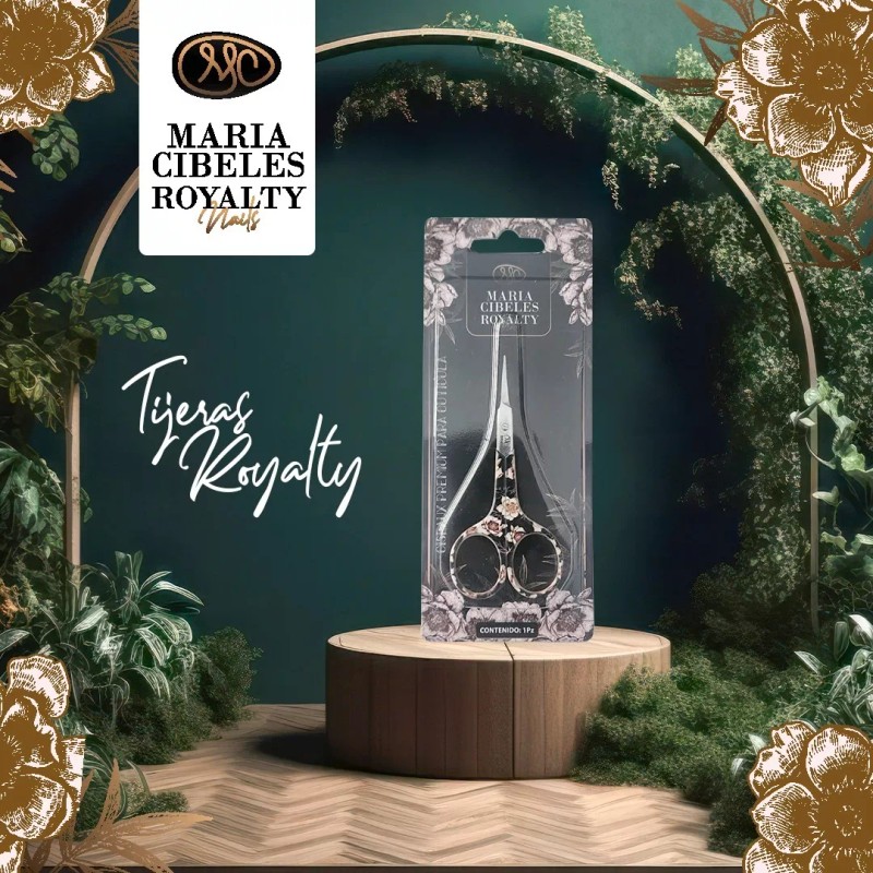 Maria Cibeles Royalty Tijera Premium Para Cutícula, Uñas, Manicura. Mc