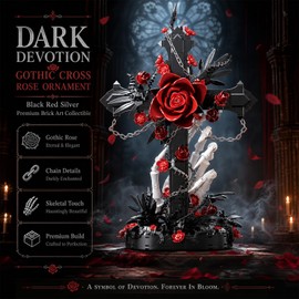 Myth Qholve Gothic Skull Building Set 720pcs Dark Decor