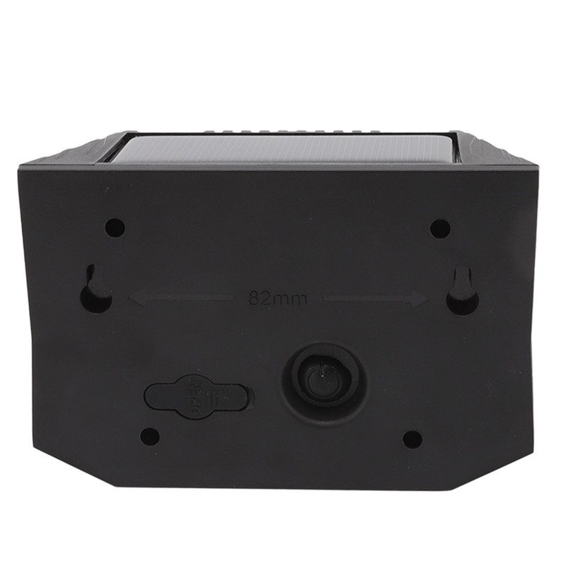 Solar Security Alarm Siren with Remote Control USB Cable Yard