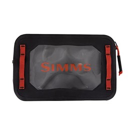 Simms Dry Creek Gear Pouch, Waterproof Outdoor Accessories Organizer, Small, Black