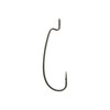 Fusion19 Offset Worm Hooks Smoke Satin 2/0