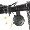 Black Fashionable Appearance Single Sound Extraordinary Fixed Freely Bicycle Charging