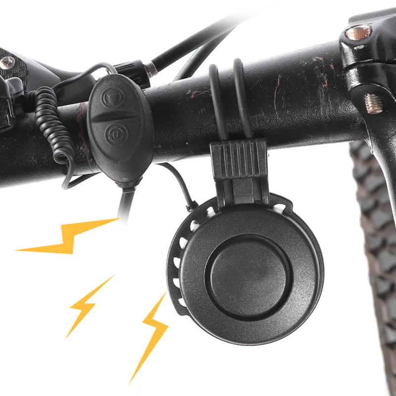 Black Fashionable Appearance Single Sound Extraordinary Fixed Freely Bicycle Charging