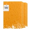 2 PCS Large Natural Cellulose Sponges 6x4x2 Inch - Super