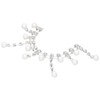4Pcs Crystal Claw Chain Trimming Fringe Simulation Diamond Chain for