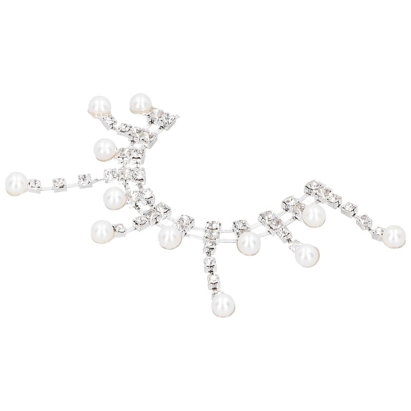 4Pcs Crystal Claw Chain Trimming Fringe Simulation Diamond Chain for