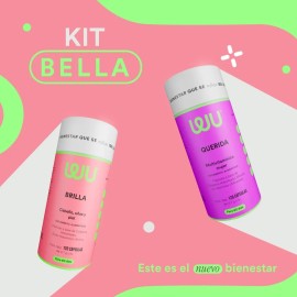 Kit Bella | Querida + Brilla | Wu | Colágeno + Biotina Sabor N/A