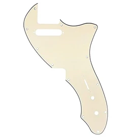 Guitar Anatomy Telecaster Thinline Pickguard Scratch Plate Fits Fender 69 RI USA - Cream