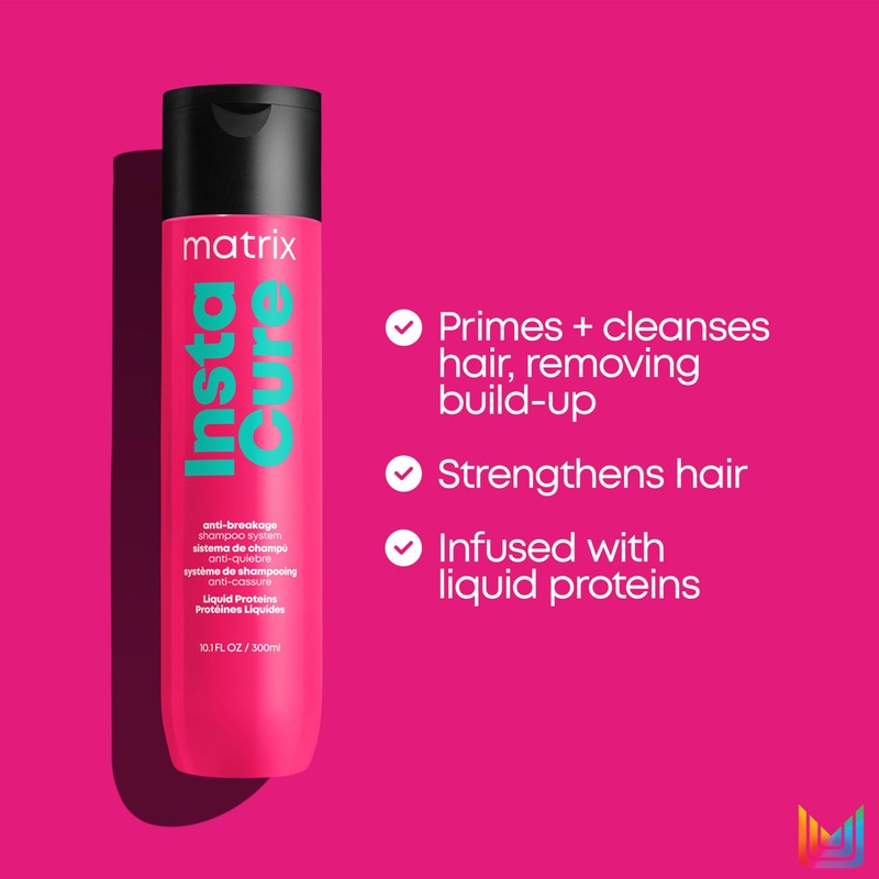 Matrix Hair Shampoo for Damaged Hair, Strengthens, Anti-Breakage, Total Results