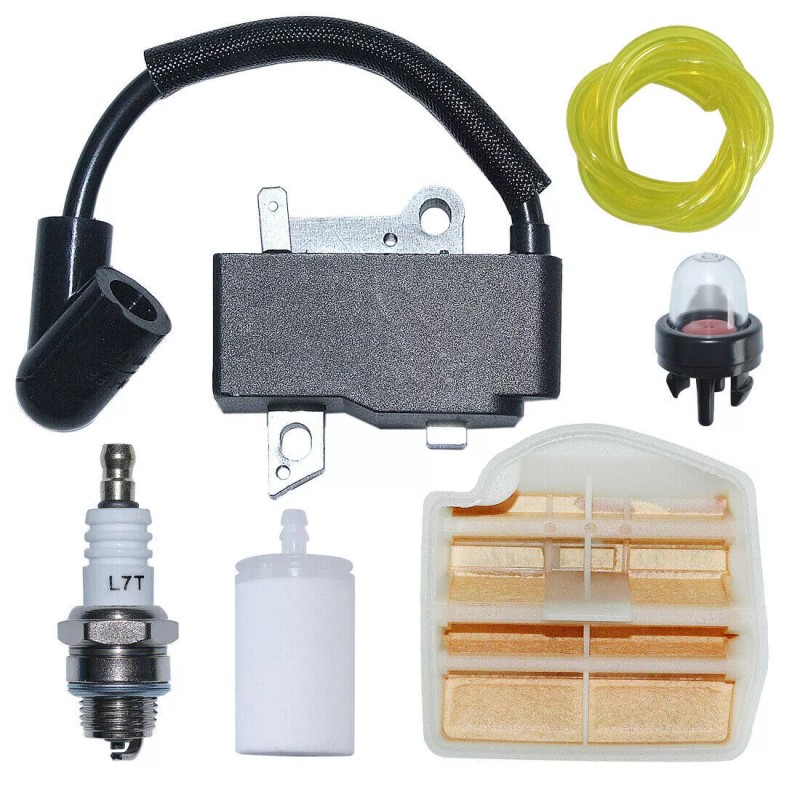 For HUSQVARNA Ignition Coil Air Filter Kit For HUSQVARNA 445